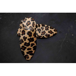 Babouches Peau Tigre